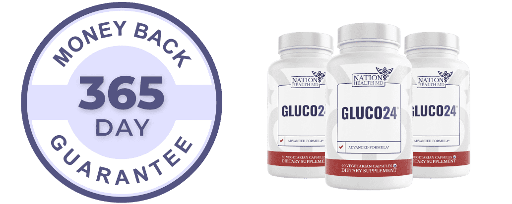 Gluco24 bottles