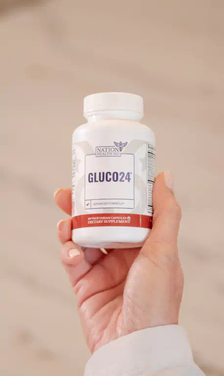 hand holding product bottle