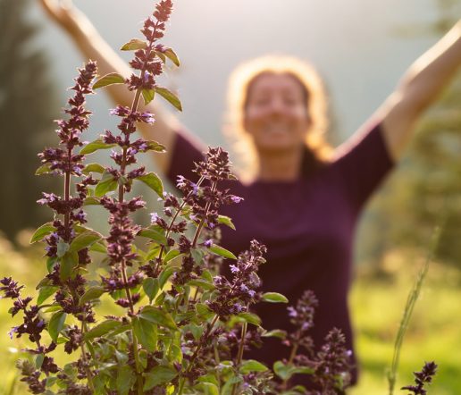 Happy woman